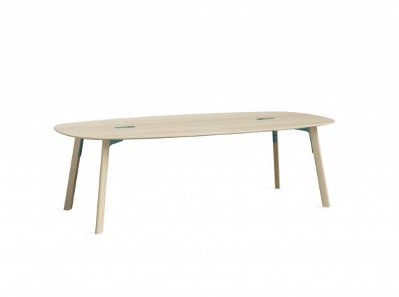 Softened Rectangle wood table
