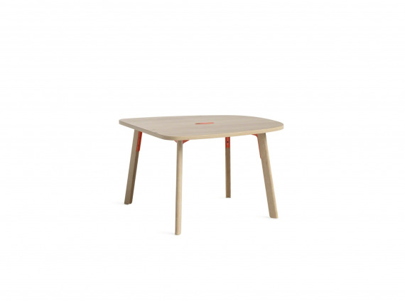 Softened Rectangle wood table small