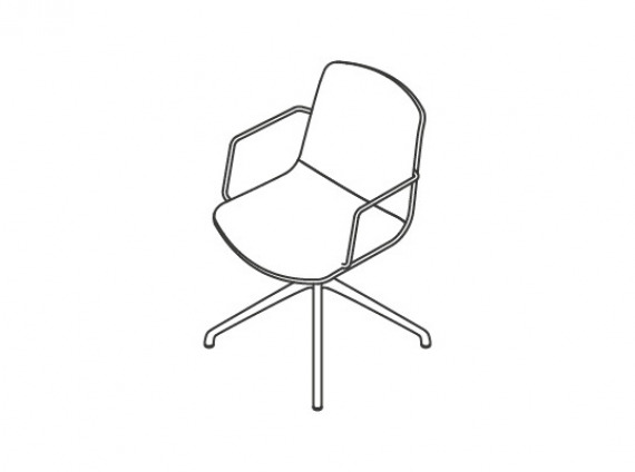 wire frame guest chairs