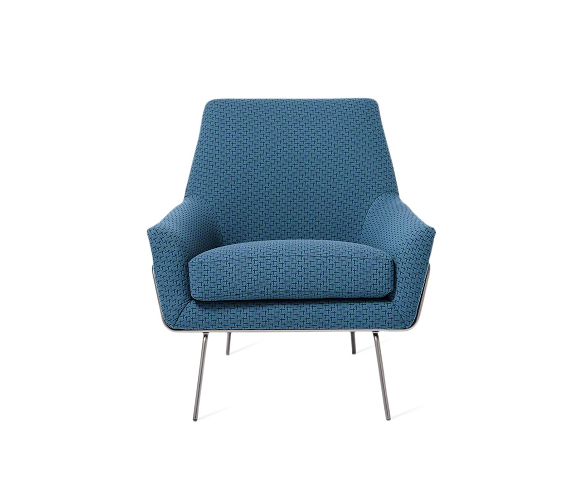 Blue guest chair