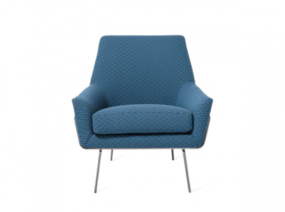 Blue guest chair