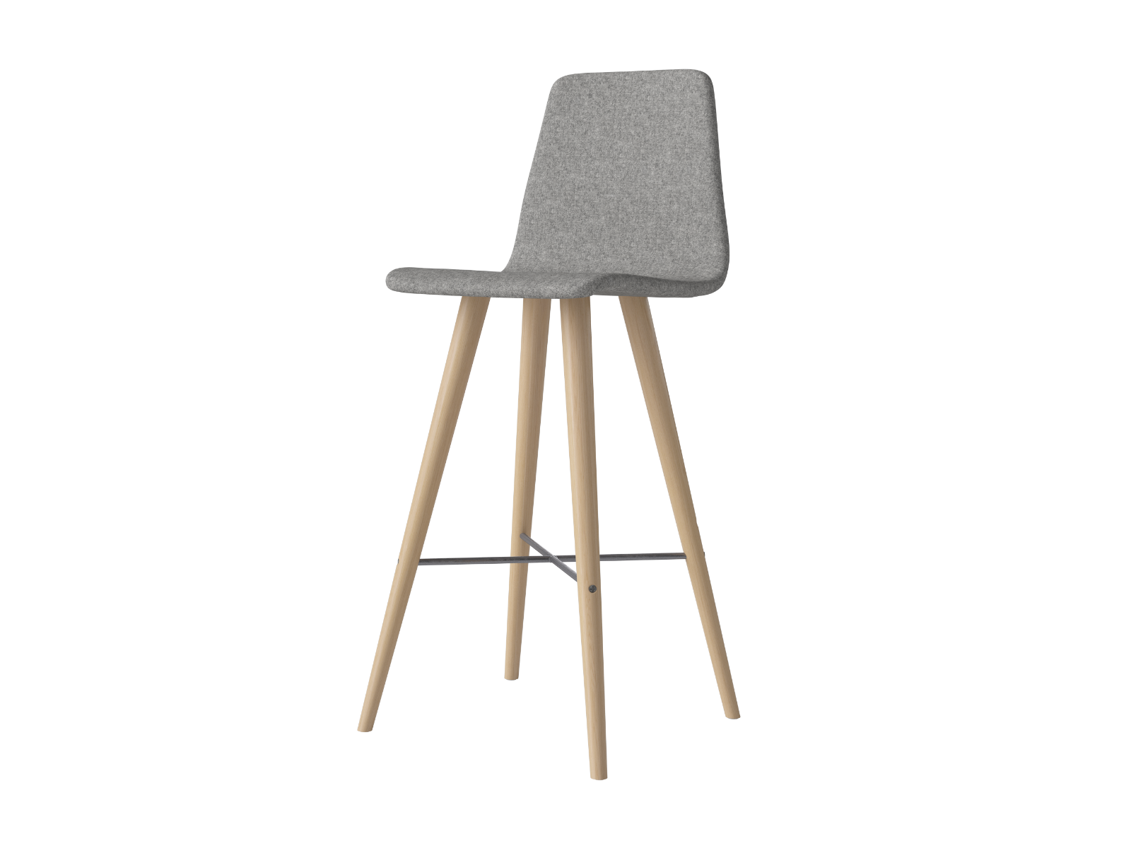 Beaver Stool in gray