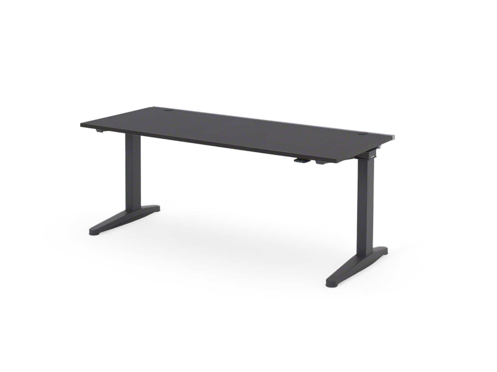 Ology Height-Adjustable Bench in black