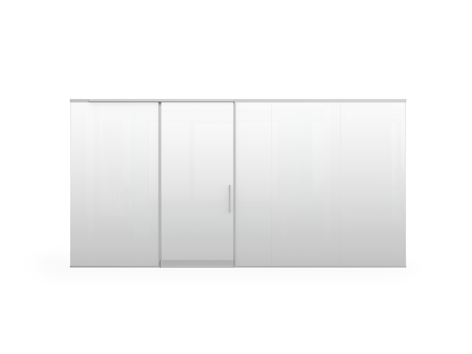 V.I.A. Architectural Walls Butt Glazing Capability for privacy