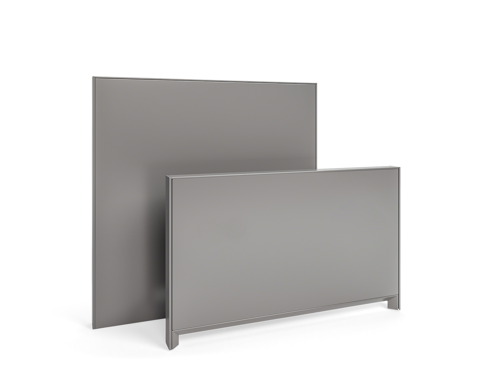 Answer panel by Steelcase in gray