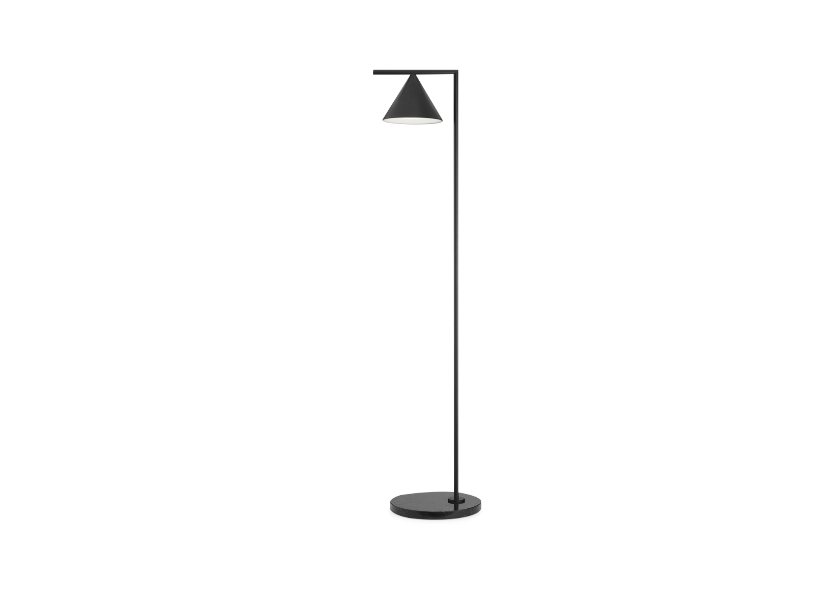 Captain Flint Floor Lamp by FLOS in black