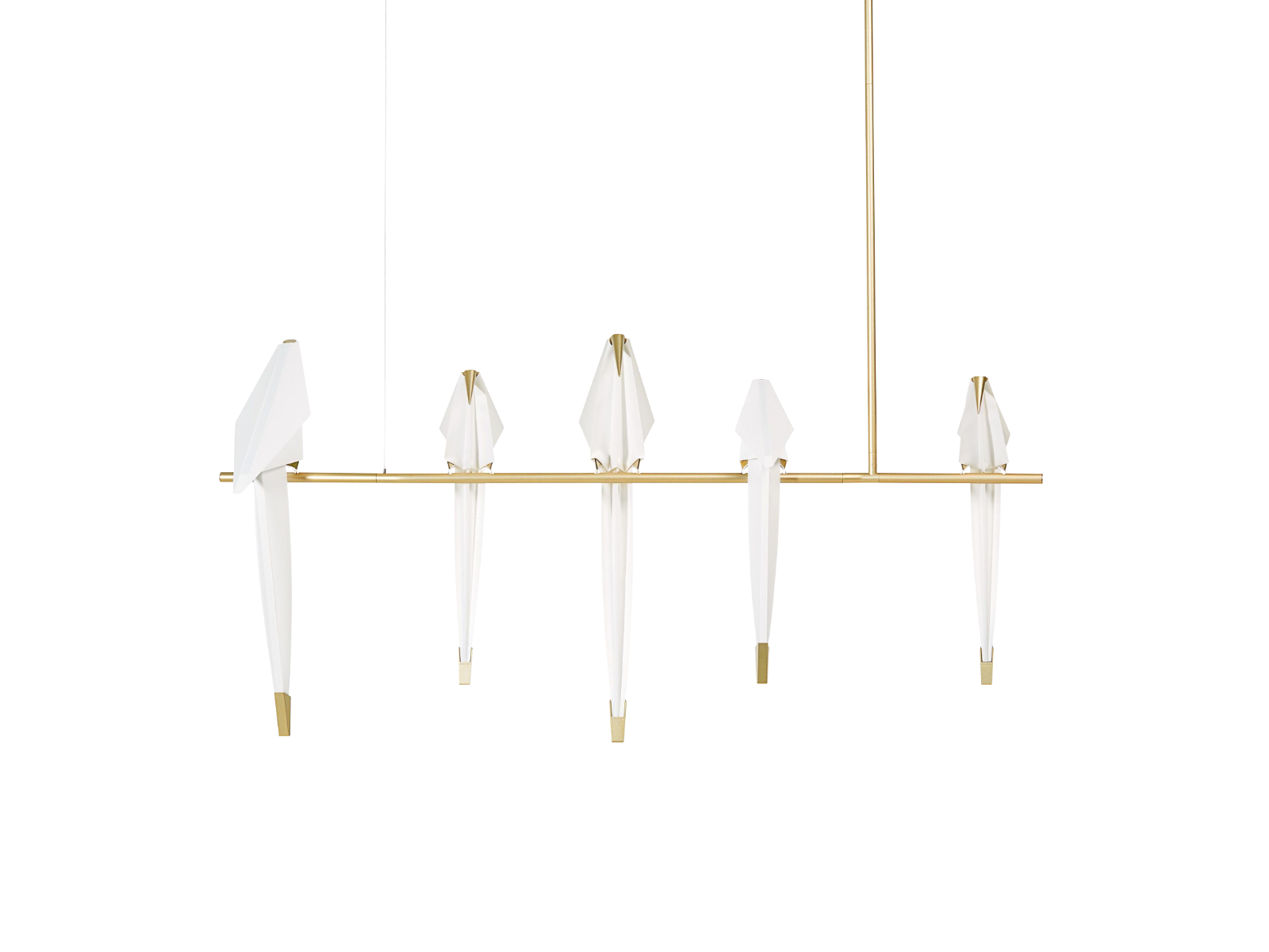 Perch Light Branch Pendant with birds by Moooi