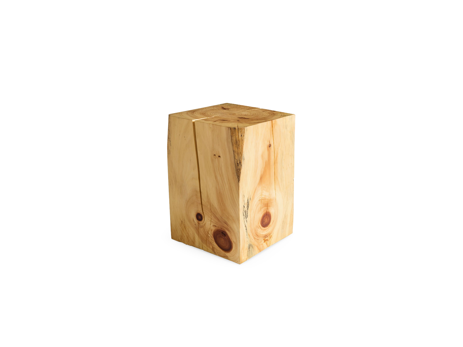 Block Side Table by Urban Tree wood