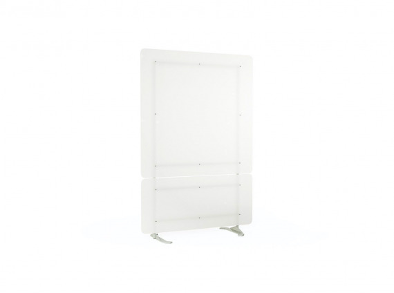 Steelcase Health Separation Screen on white background