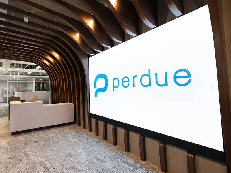 Premier Steelcase dealer Perdue renovation