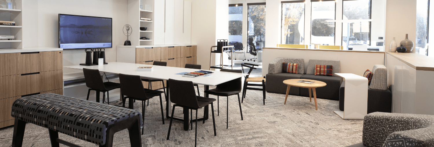 Virtual Office Furniture & Commercial Technology Showroom Tour